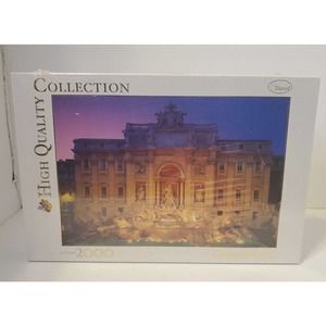 Clementoni 2000 Trevi Fountain Rome jigsaw puzzle High Quality Collection